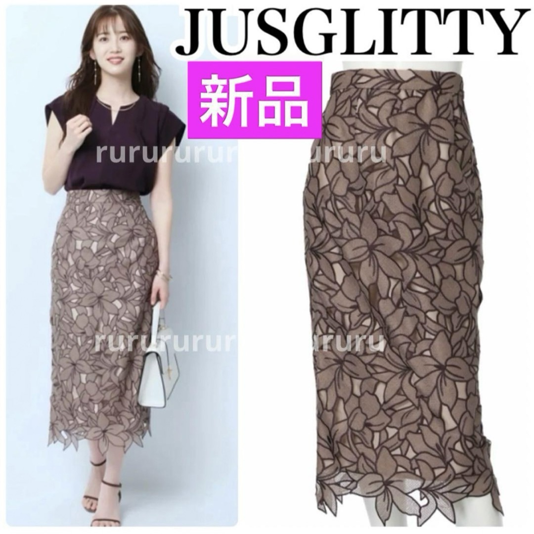 JUSGLITTY - 大特価☆新品タグ付き☆ジャスグリッティー レース JUSGLITTY - 大特価☆新品タグ付き☆ジャスグリッティー レース