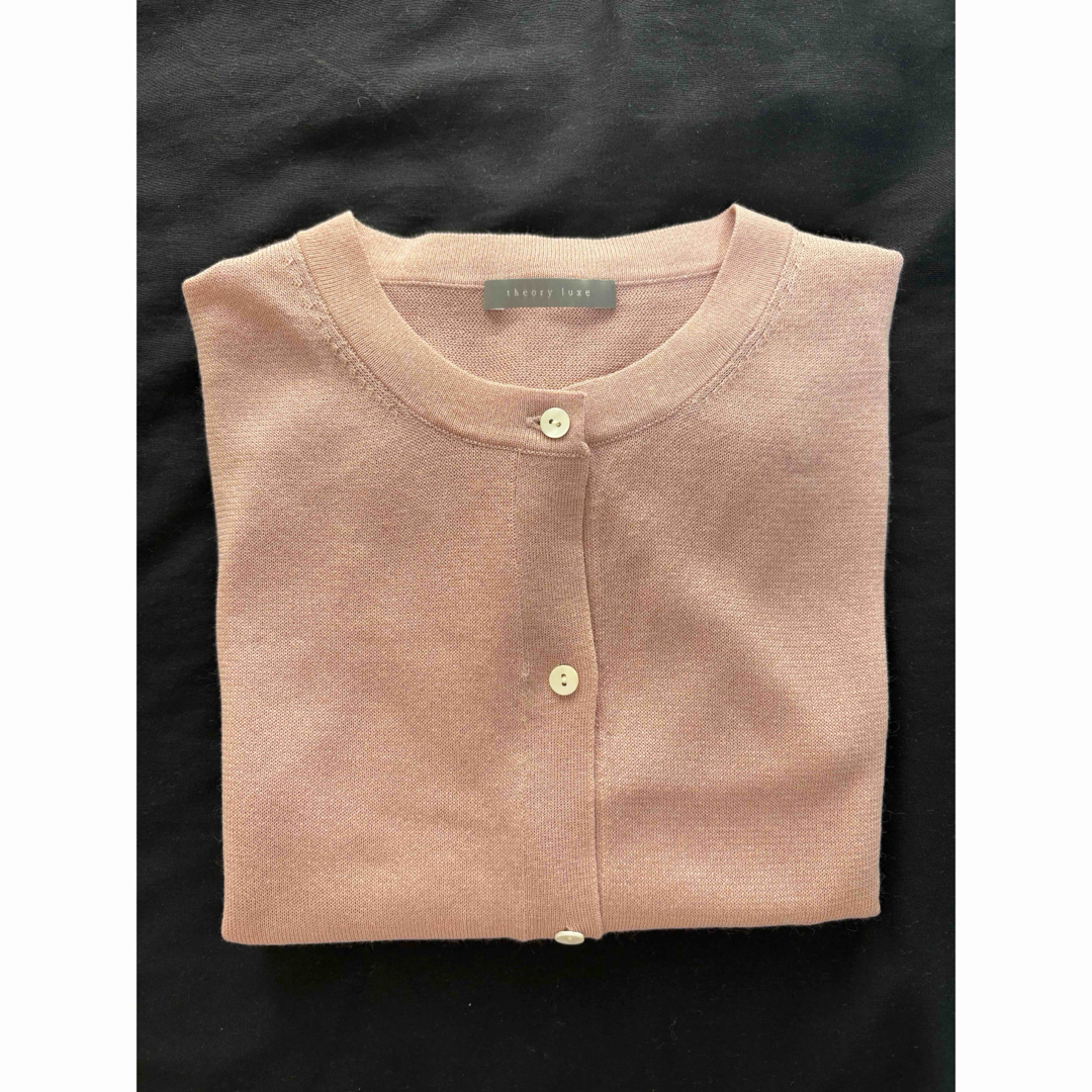 Theory luxe - セオリーリュクス カーディガンクルーネック Theory luxe - セオリーリュクス カーディガンクルーネック