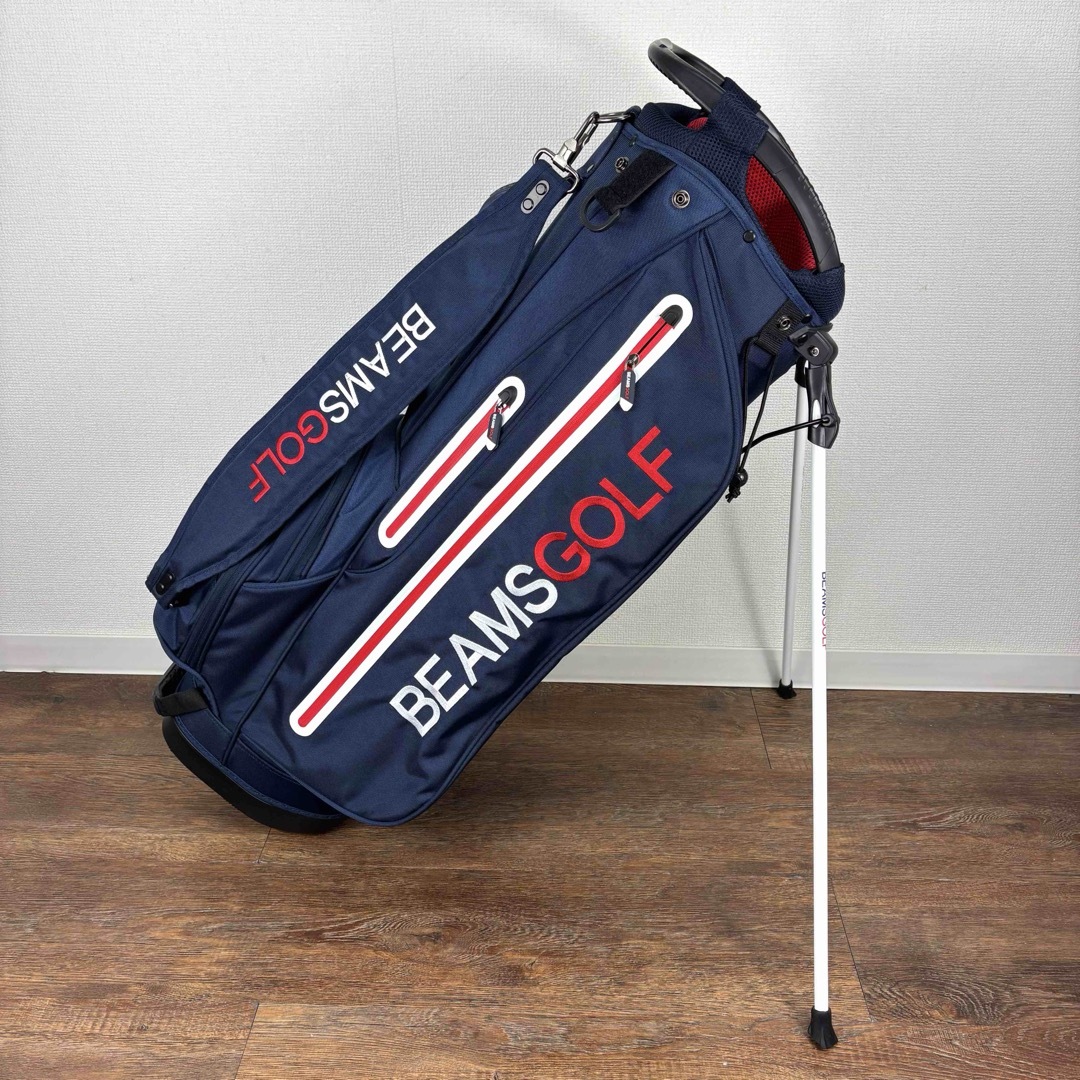 BEAMSGOLF - ビームス【BEAMS】スタンド式キャディーバッグ BEAMSGOLF - ビームス【BEAMS】スタンド式キャディーバッグ
