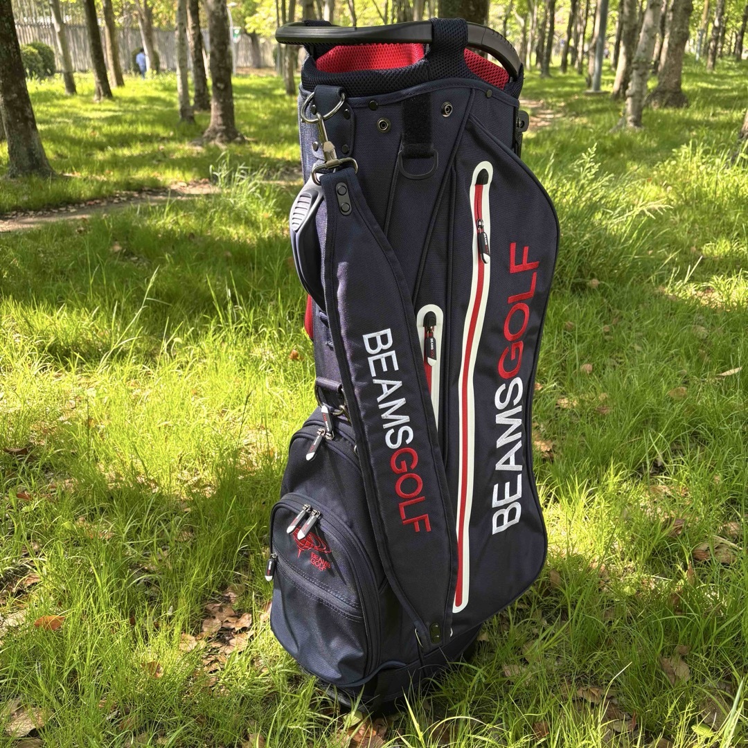 BEAMSGOLF - ビームス【BEAMS】スタンド式キャディーバッグ BEAMSGOLF - ビームス【BEAMS】スタンド式キャディーバッグ
