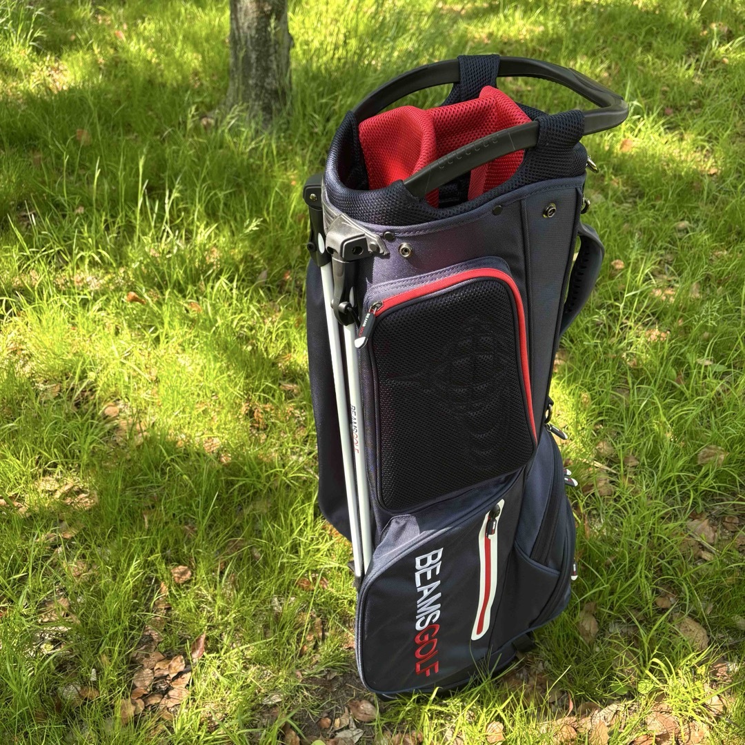 BEAMSGOLF - ビームス【BEAMS】スタンド式キャディーバッグ BEAMSGOLF - ビームス【BEAMS】スタンド式キャディーバッグ