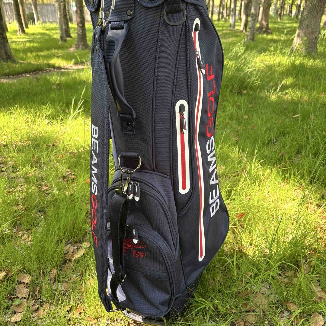 BEAMSGOLF - ビームス【BEAMS】スタンド式キャディーバッグ BEAMSGOLF - ビームス【BEAMS】スタンド式キャディーバッグ