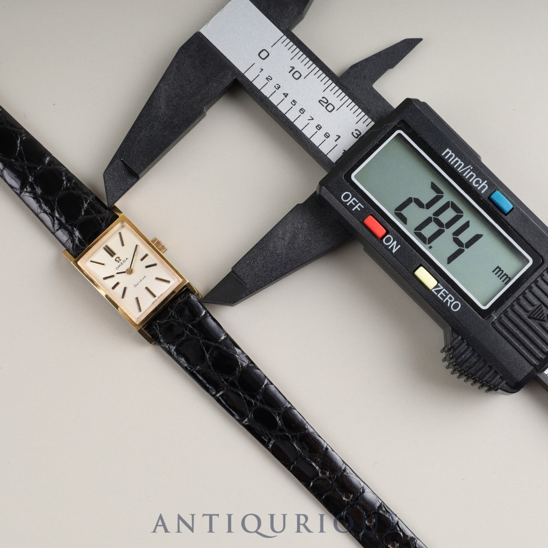 OMEGA - オメガ ジュネーブ 手巻き GP 革 純正尾錠(GP OMEGA - オメガ ジュネーブ 手巻き GP 革 純正尾錠(GP
