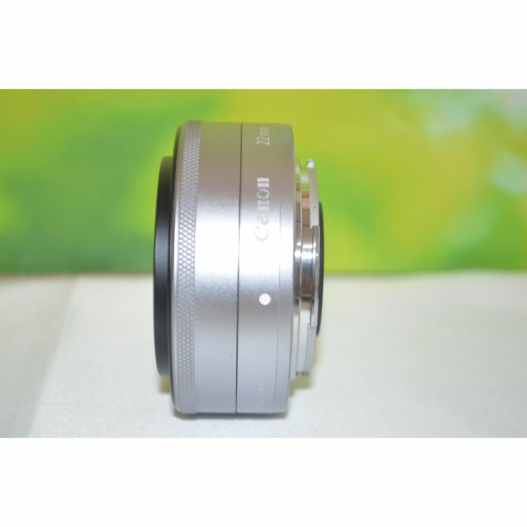 Canon - 美品 Canon ef-m 22mm f/2 STM パンケーキレンズの通販 Canon - 美品 Canon ef-m 22mm f/2 STM パンケーキレンズの通販