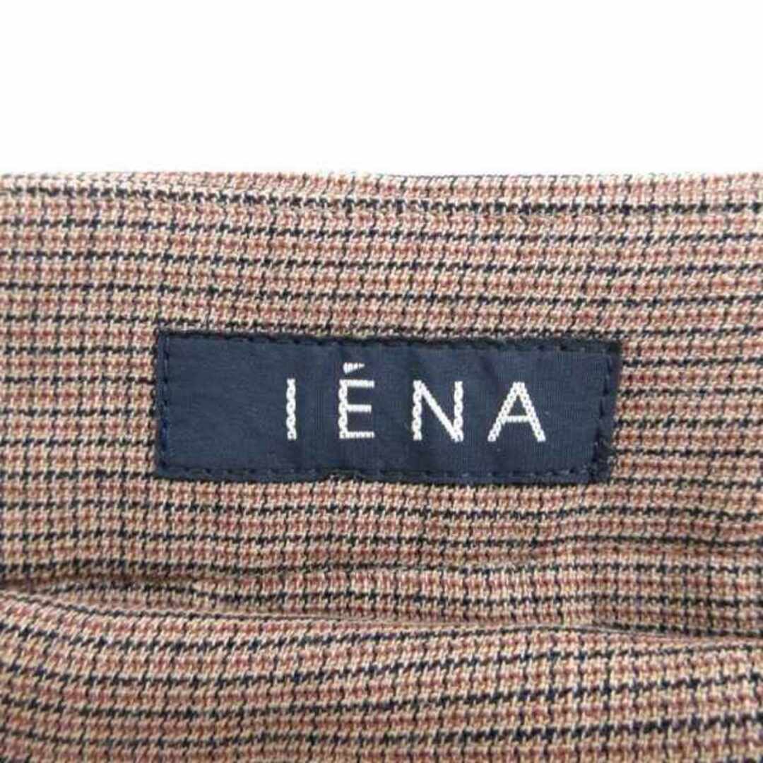 IENA - イエナ スラックス パンツ ロールアップ加工 千鳥格子 7 IENA - イエナ スラックス パンツ ロールアップ加工 千鳥格子 7