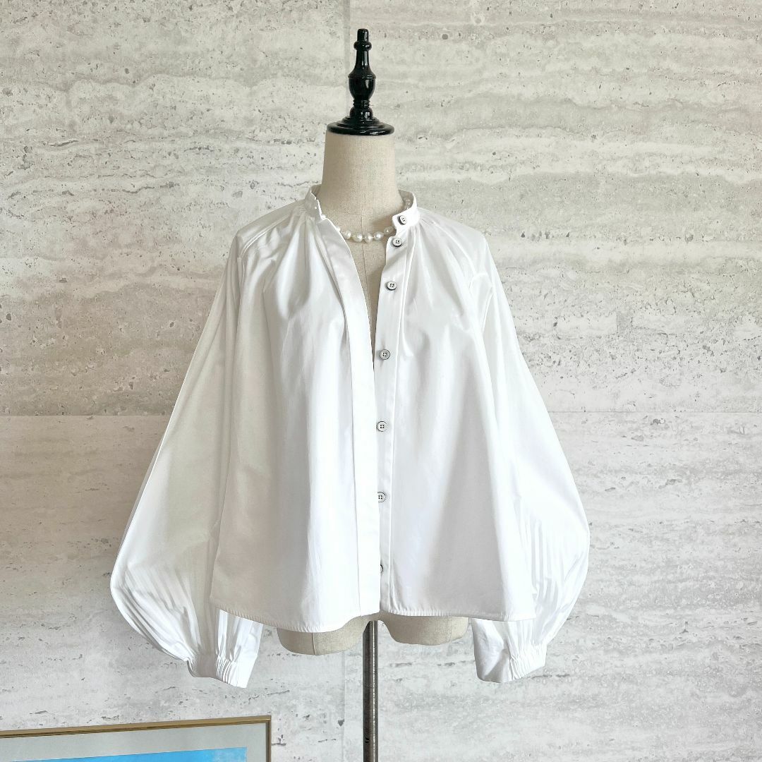 JIL SANDER - 極美品★JIL SANDER★Aライン★ボリューム袖★シャツ★ジャケット