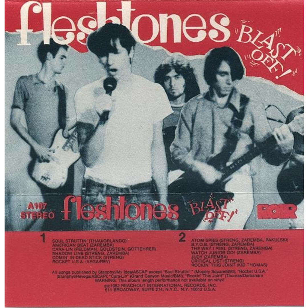 加7” The Fleshtones Blast Off! 445194 ROIR /00080 エンタメ/ホビーのエンタメ その他(その他)の商品写真
