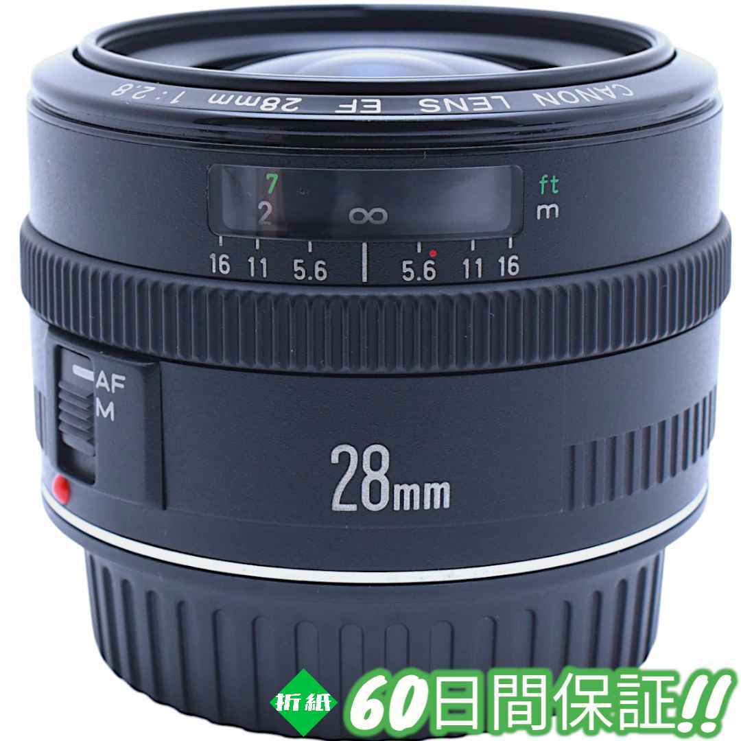 Canon - 美品 Canon EF 28mm F2.8 広角 単焦点 キャノン #8413の Canon - 美品 Canon EF 28mm F2.8 広角 単焦点 キャノン #8413の