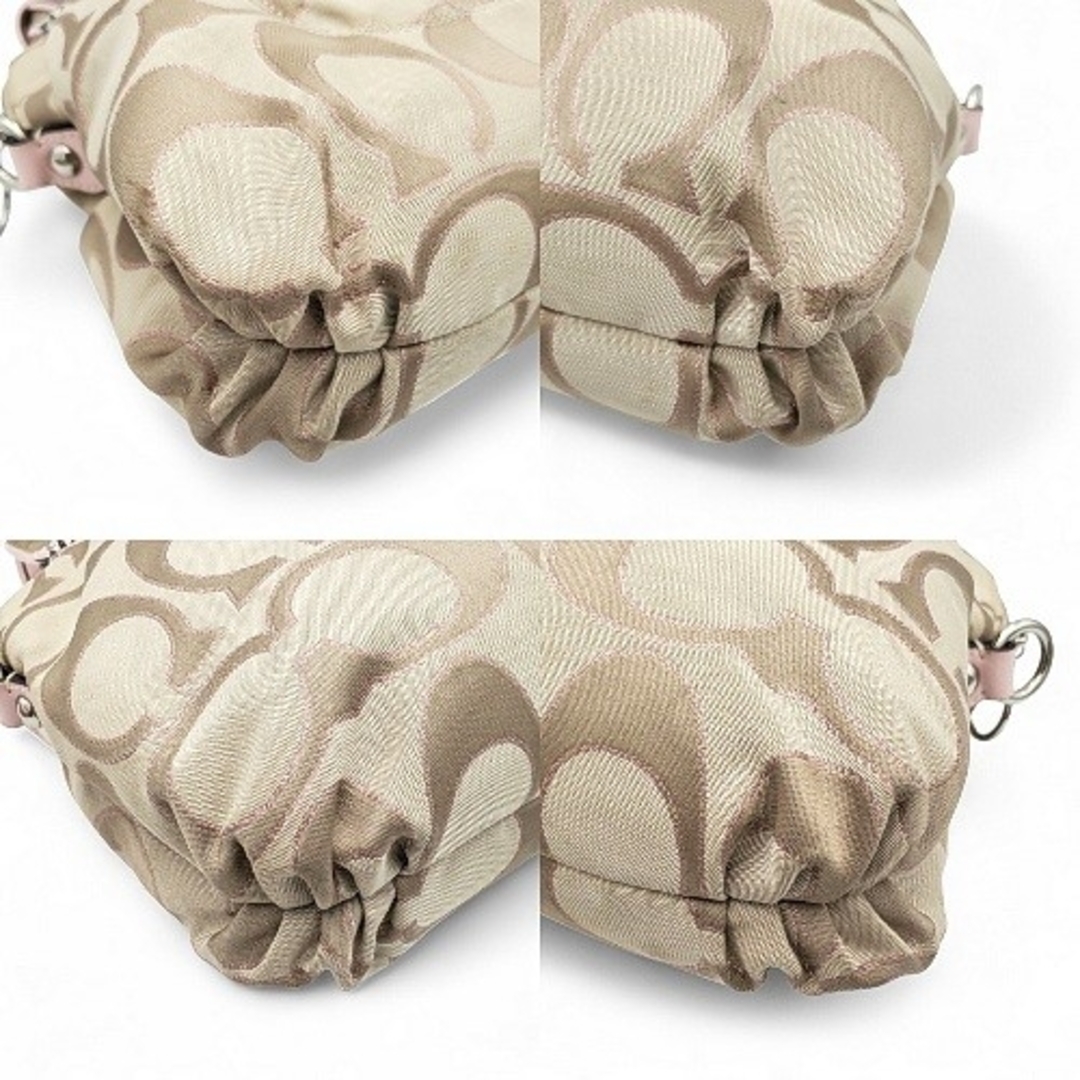 COACH - COACH ショルダーバッグ 2way ポピー シグネチャー 斜め COACH - COACH ショルダーバッグ 2way ポピー シグネチャー 斜め