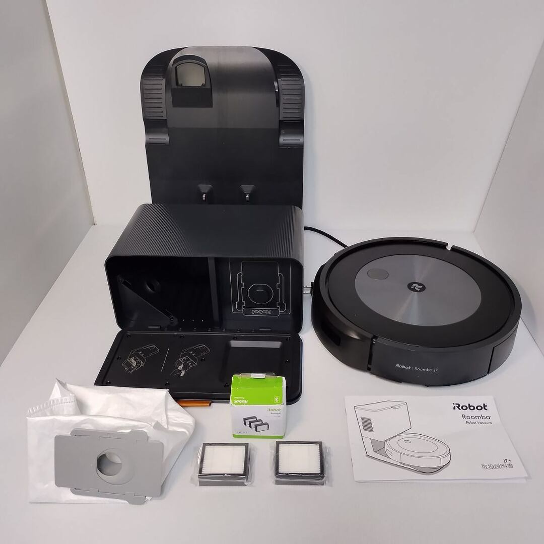 iRobot - 【中古】 iRobot アイロボット Roomba j7+ ブラック iRobot - 【中古】 iRobot アイロボット Roomba j7+ ブラック