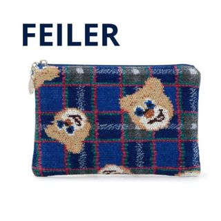 FEILER - フェイラー FEILER アニマルフォレスト サークルポーチ FEILER - フェイラー FEILER アニマルフォレスト サークルポーチ