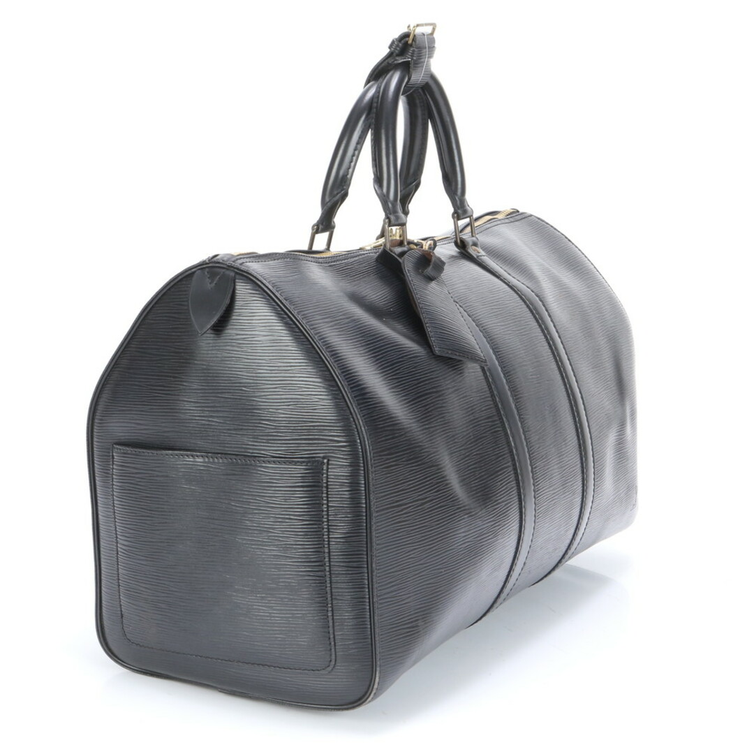 LOUIS VUITTON - 美品 ルイヴィトン エピ キーポル50 ノワール LOUIS VUITTON - 美品 ルイヴィトン エピ キーポル50 ノワール