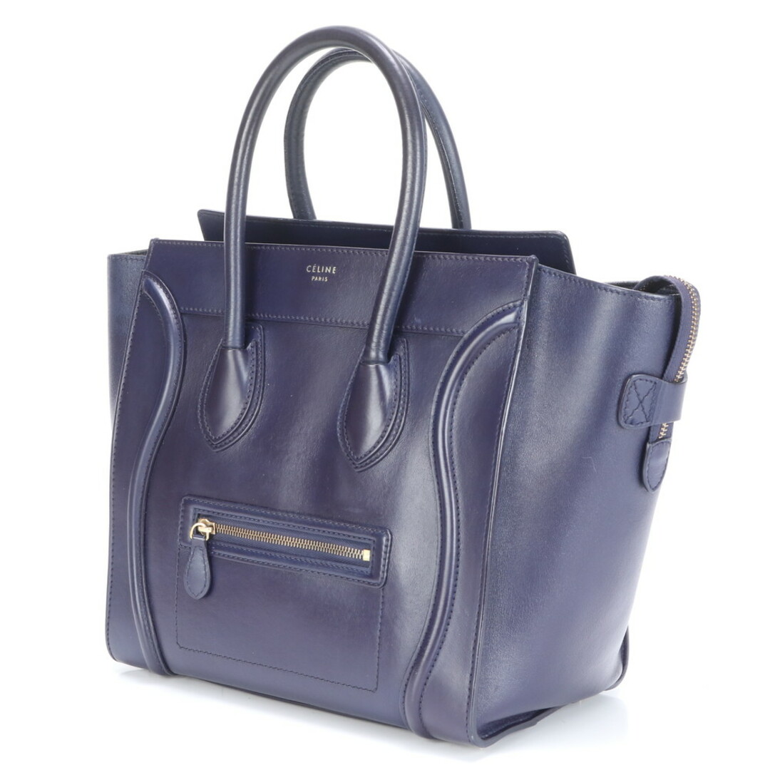 CELINE - 極美品 セリーヌ ラゲージ ミニ ショッパー レザー CELINE - 極美品 セリーヌ ラゲージ ミニ ショッパー レザー