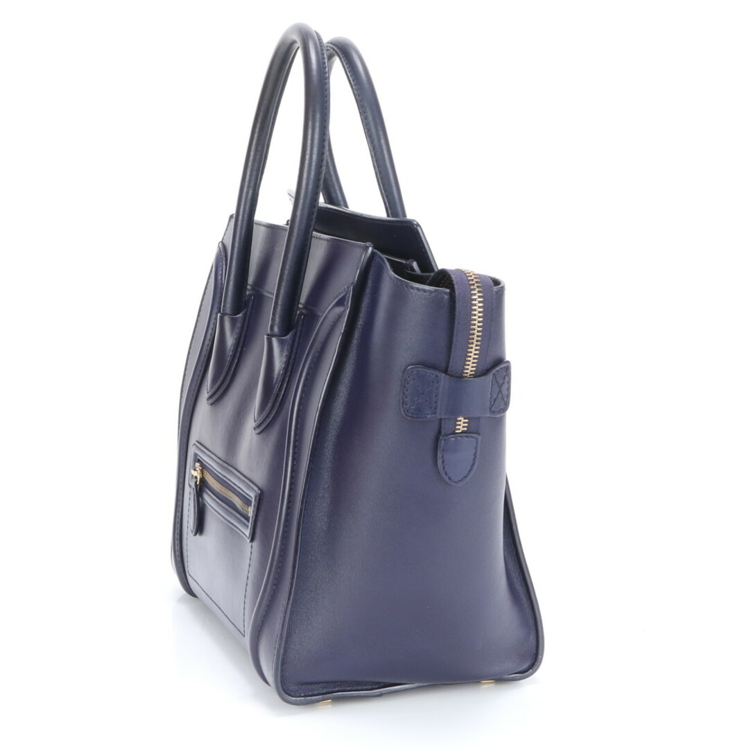 CELINE - 極美品 セリーヌ ラゲージ ミニ ショッパー レザー CELINE - 極美品 セリーヌ ラゲージ ミニ ショッパー レザー