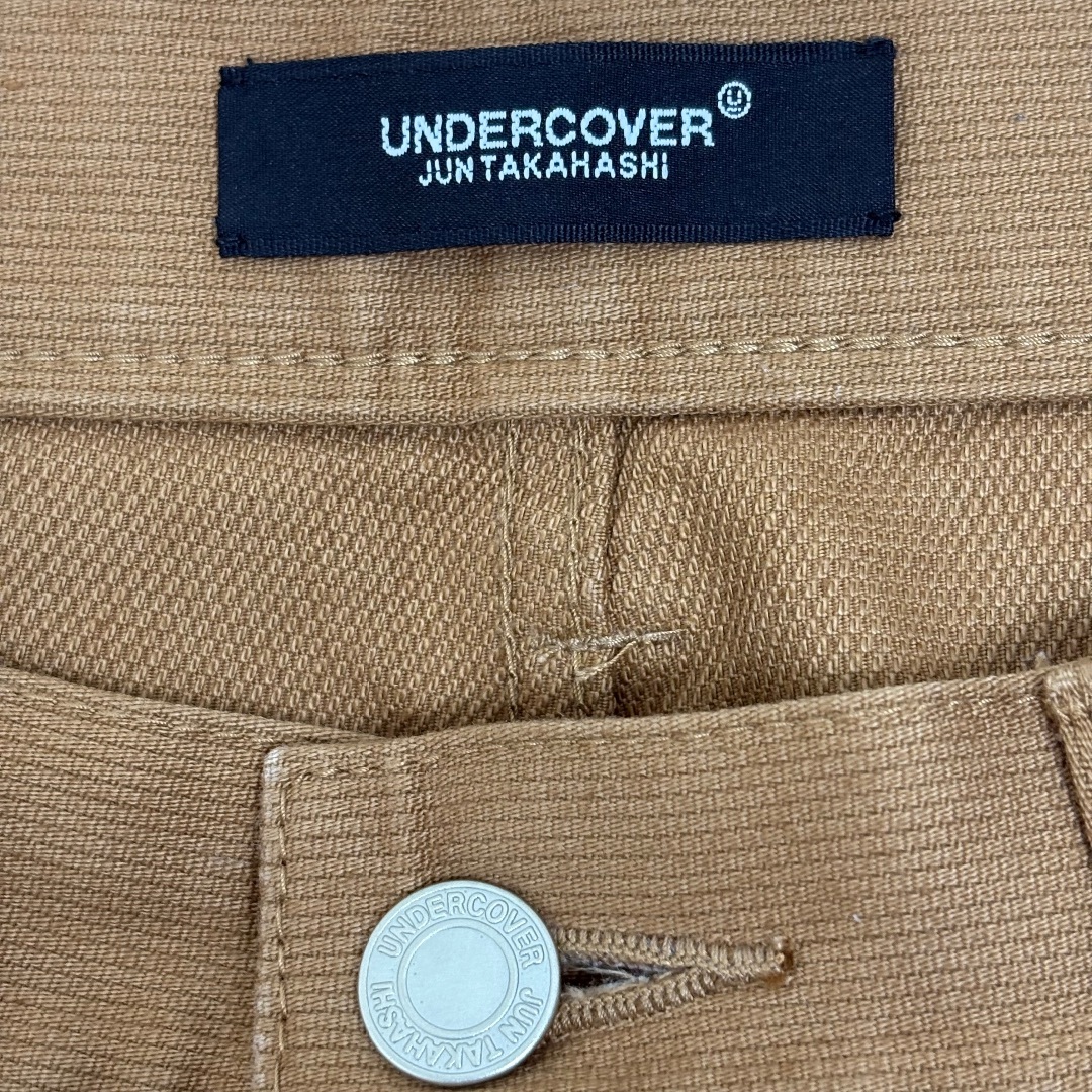 UNDERCOVER ピケブーツカットパンツ ベージュ UCW4514