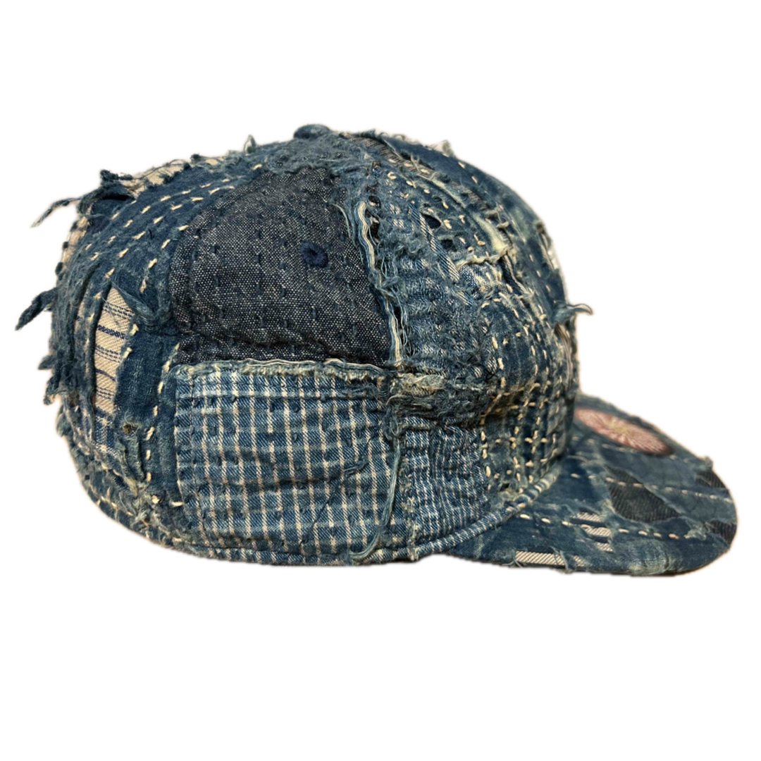 KAPITAL - KAPITAL BORO BASEBALL CAP 襤褸 刺し子 キャピタルの KAPITAL - KAPITAL BORO BASEBALL CAP 襤褸 刺し子 キャピタルの