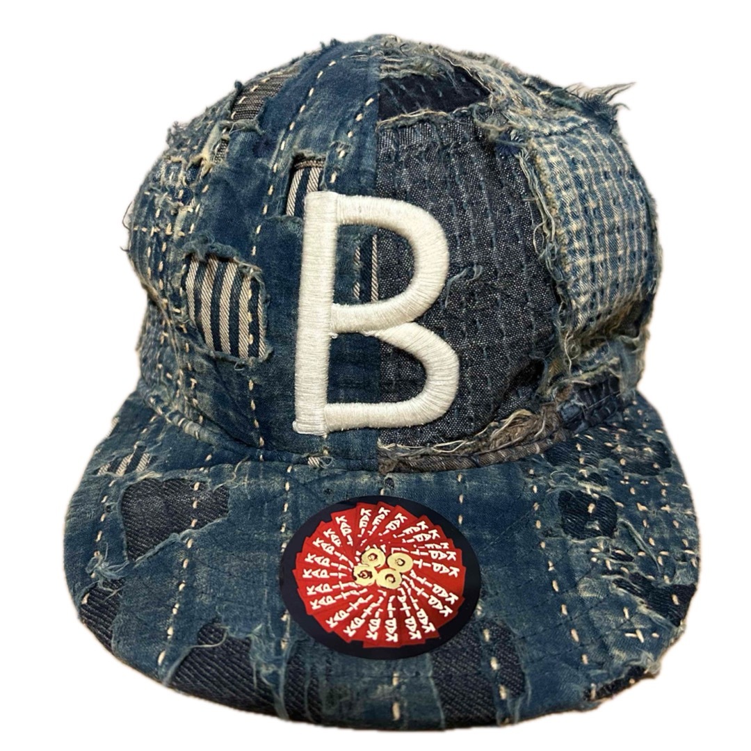 KAPITAL - KAPITAL BORO BASEBALL CAP 襤褸 刺し子 キャピタルの KAPITAL - KAPITAL BORO BASEBALL CAP 襤褸 刺し子 キャピタルの