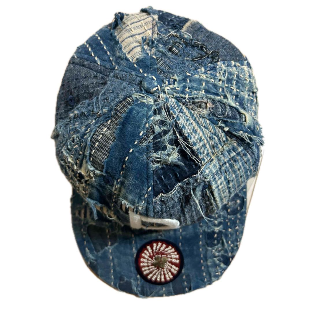 KAPITAL - KAPITAL BORO BASEBALL CAP 襤褸 刺し子 キャピタルの KAPITAL - KAPITAL BORO BASEBALL CAP 襤褸 刺し子 キャピタルの