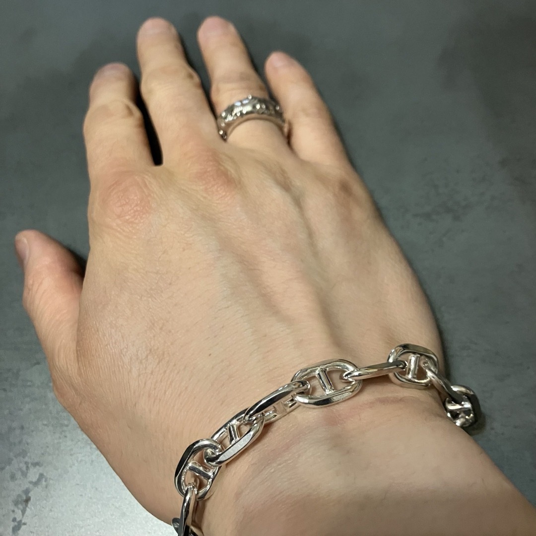 ITALY MADE SILVER925 ANCHOR BRACELETシルバーの通販 by よし's ITALY MADE SILVER925 ANCHOR BRACELETシルバーの通販 by よし's