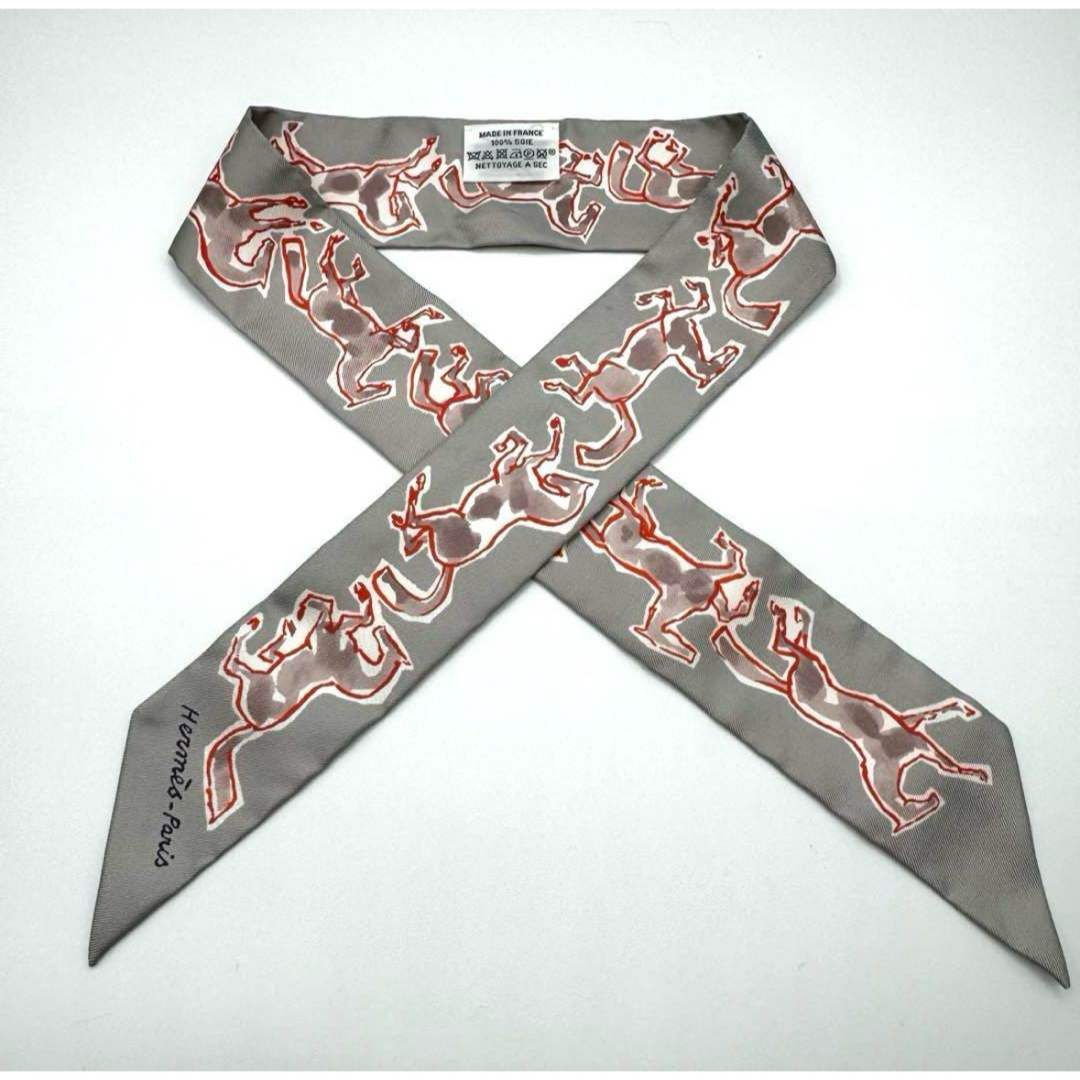 HERMES - 【希少品】エルメス ツイリー 自由の馬 Chevaux en HERMES - 【希少品】エルメス ツイリー 自由の馬 Chevaux en