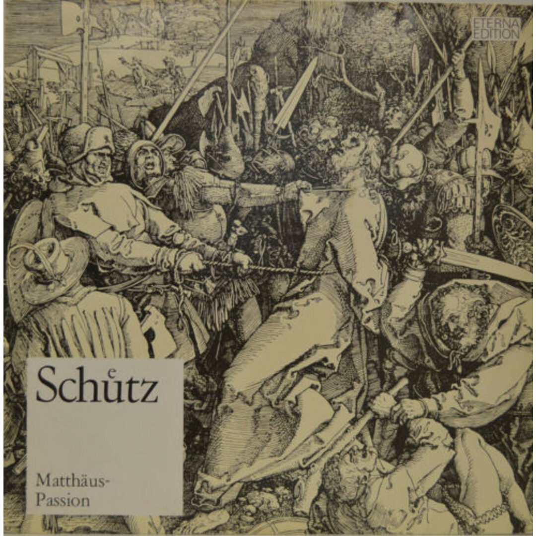 東ドイツLP Heinrich Sch?tz - Dresdner Kreuzchor, Martin Fl?mig Matth?us-Passion 826398 ETERNA /00260 エンタメ/ホビーのエンタメ その他(その他)の商品写真