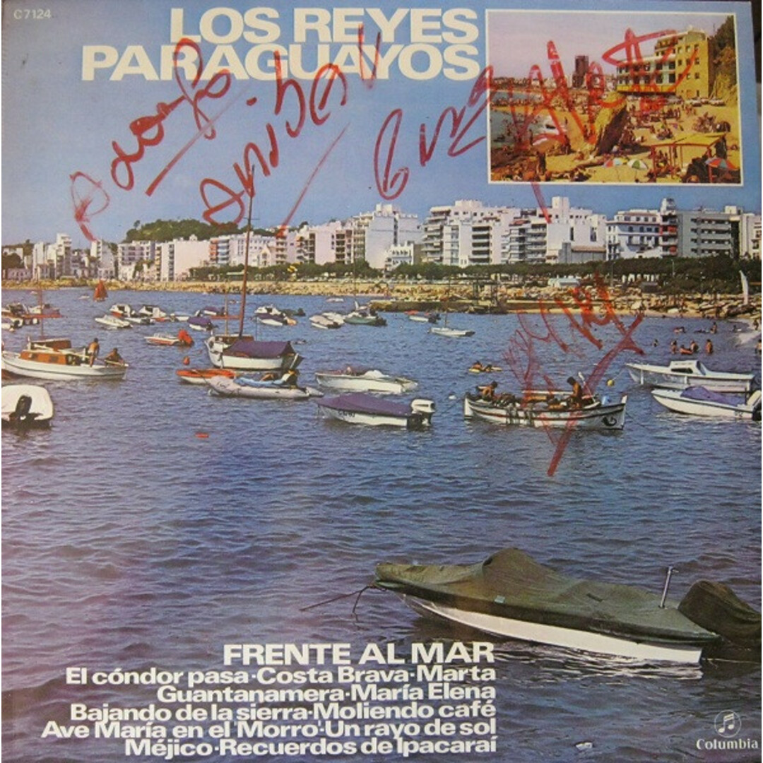 西LP Los Reyes Paraguayos Frente Al Mar C7124 Columbia /00260 エンタメ/ホビーのエンタメ その他(その他)の商品写真