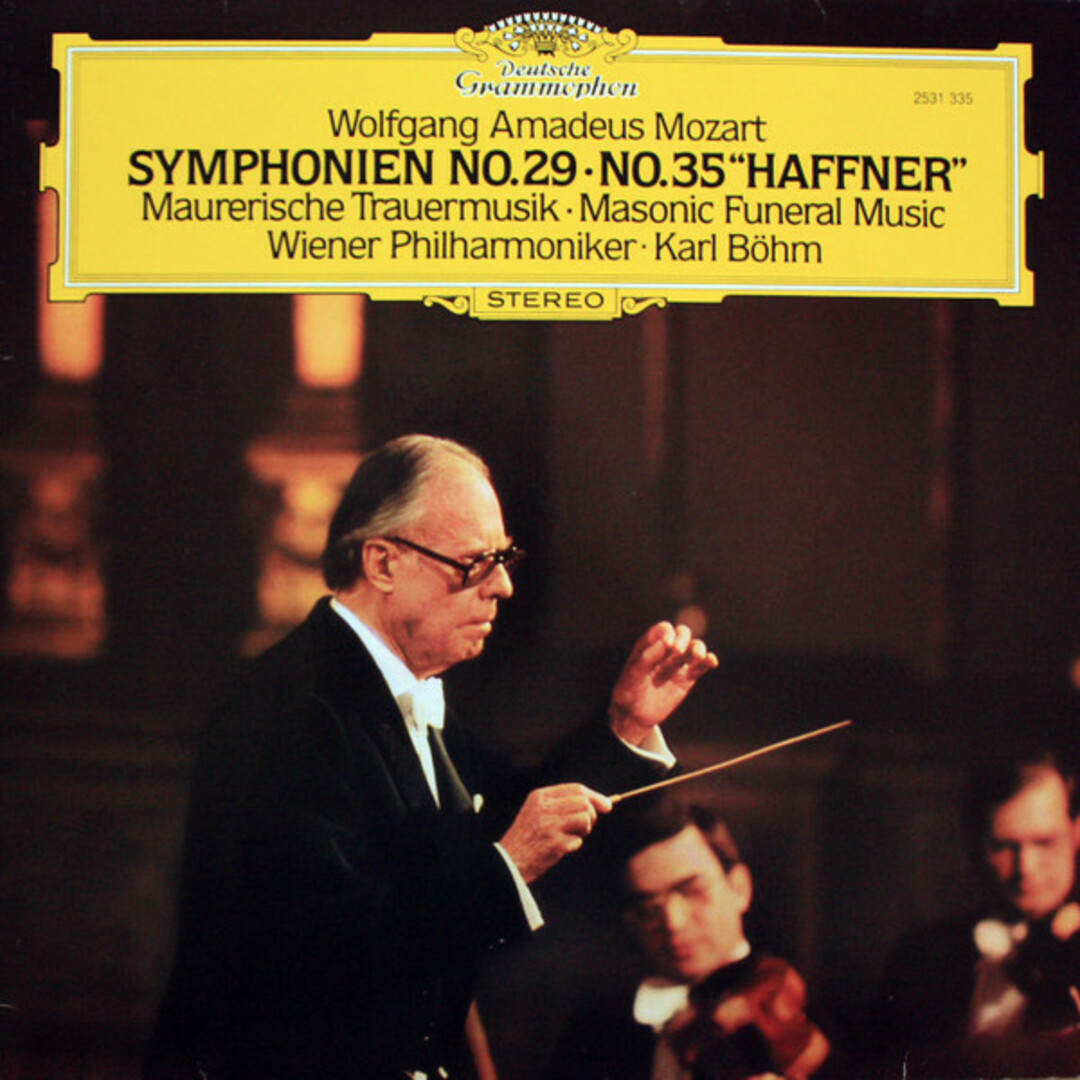 独LP Wiener Philharmoniker ? Karl Bohm Wolfgang Amadeus Mozart Symphonien No. 29 ・ No. 35 "Haffner" / Maurerische Trauermusik ・ Mas エンタメ/ホビーのエンタメ その他(その他)の商品写真