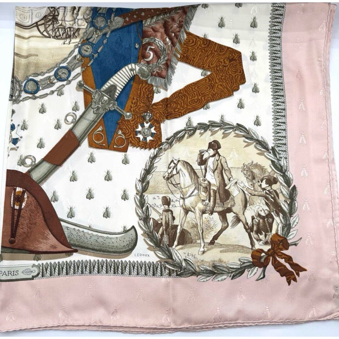 HERMES - 【美品】エルメス カレ90 「NAPOLÉON ナポレオン HERMES - 【美品】エルメス カレ90 「NAPOLÉON ナポレオン