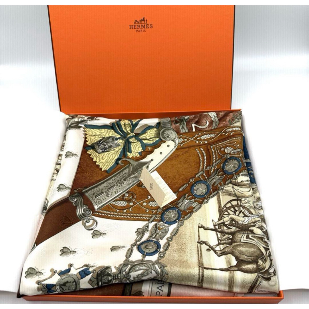 HERMES - 【美品】エルメス カレ90 「NAPOLÉON ナポレオン HERMES - 【美品】エルメス カレ90 「NAPOLÉON ナポレオン