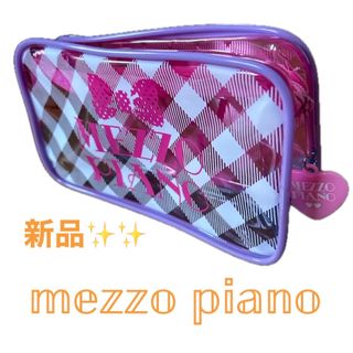 mezzo piano - ブルーベリエちゃんポーチの通販 by stella mezzo piano - ブルーベリエちゃんポーチの通販 by stella