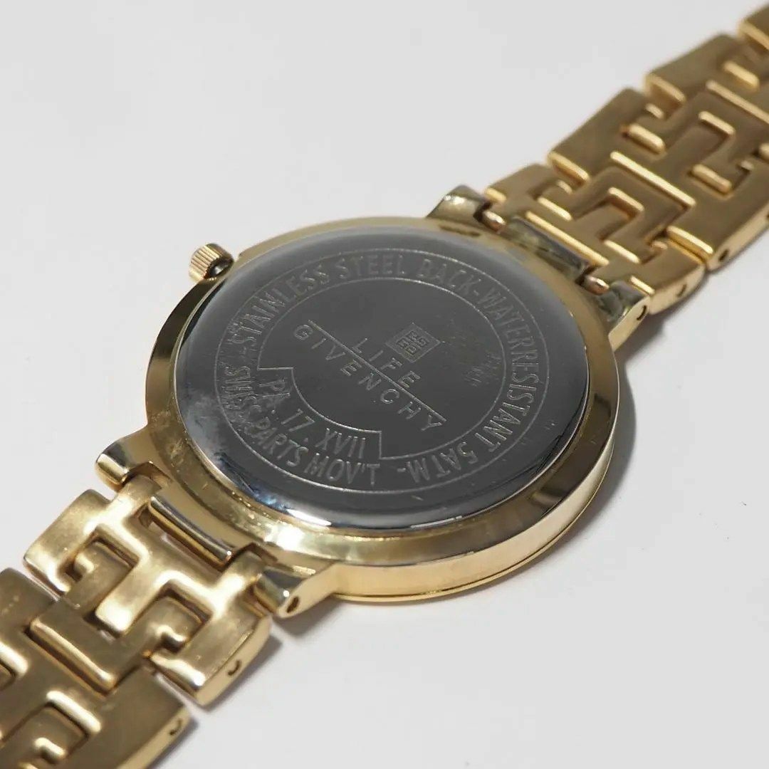 GIVENCHY - 美品 ジバンシイ GIVENCHY メンズ 腕時計 ゴールド GIVENCHY - 美品 ジバンシイ GIVENCHY メンズ 腕時計 ゴールド