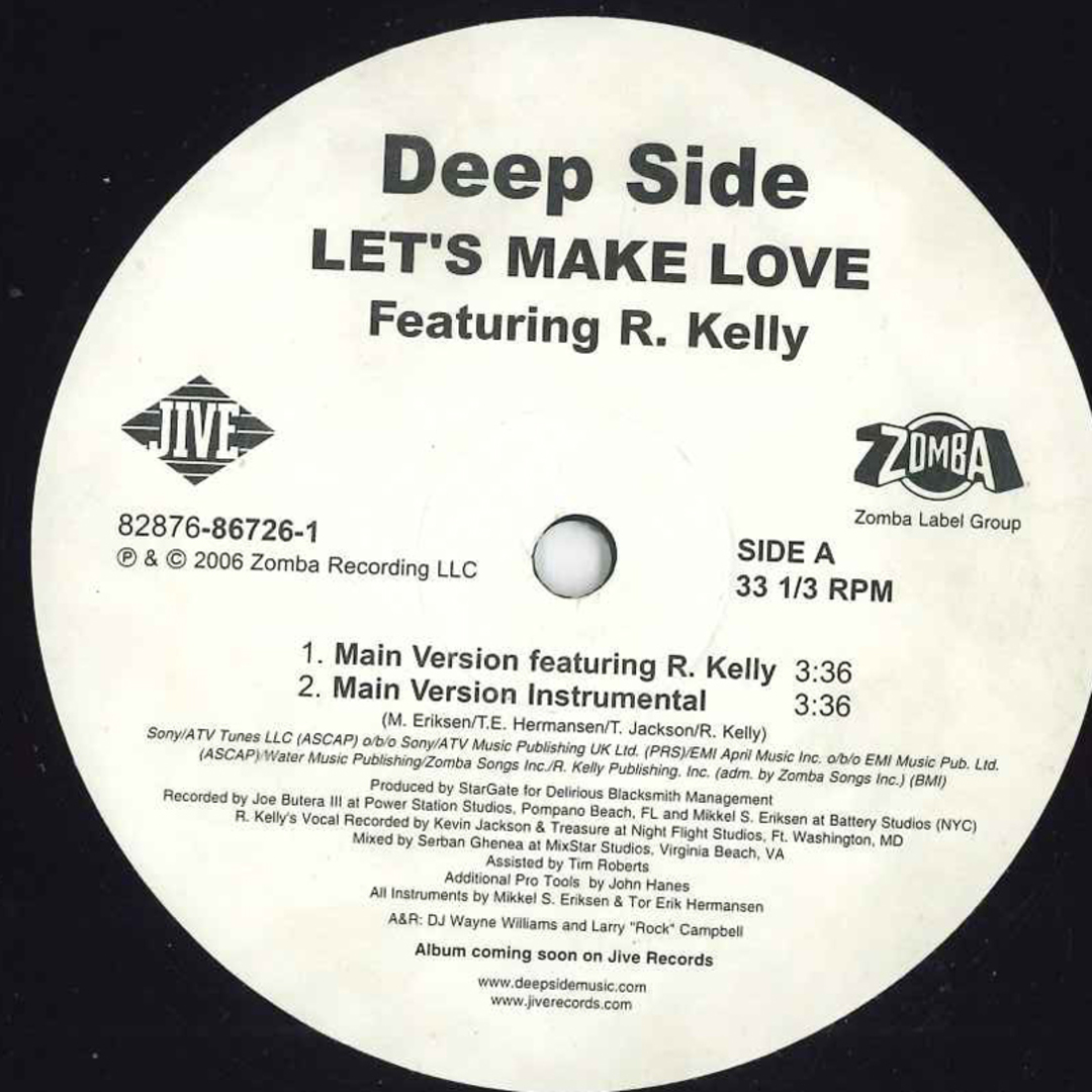 米12” Deep Side Lets Make Love 8287667261 JIVE /00250 エンタメ/ホビーのエンタメ その他(その他)の商品写真