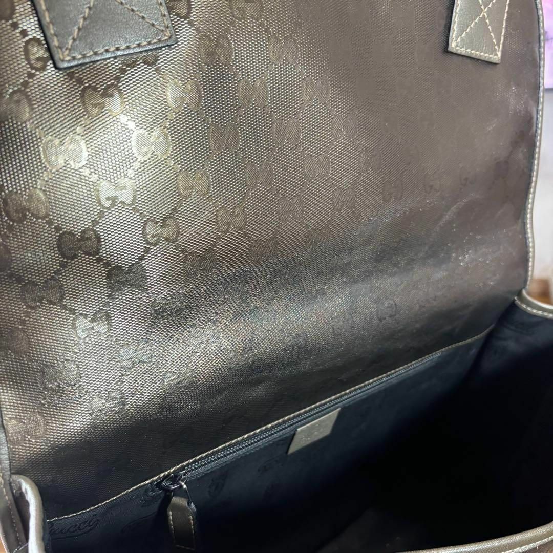 GUCCI - GUCCI グッチ ショルダー メッセンジャーバッグ PVC GUCCI - GUCCI グッチ ショルダー メッセンジャーバッグ PVC