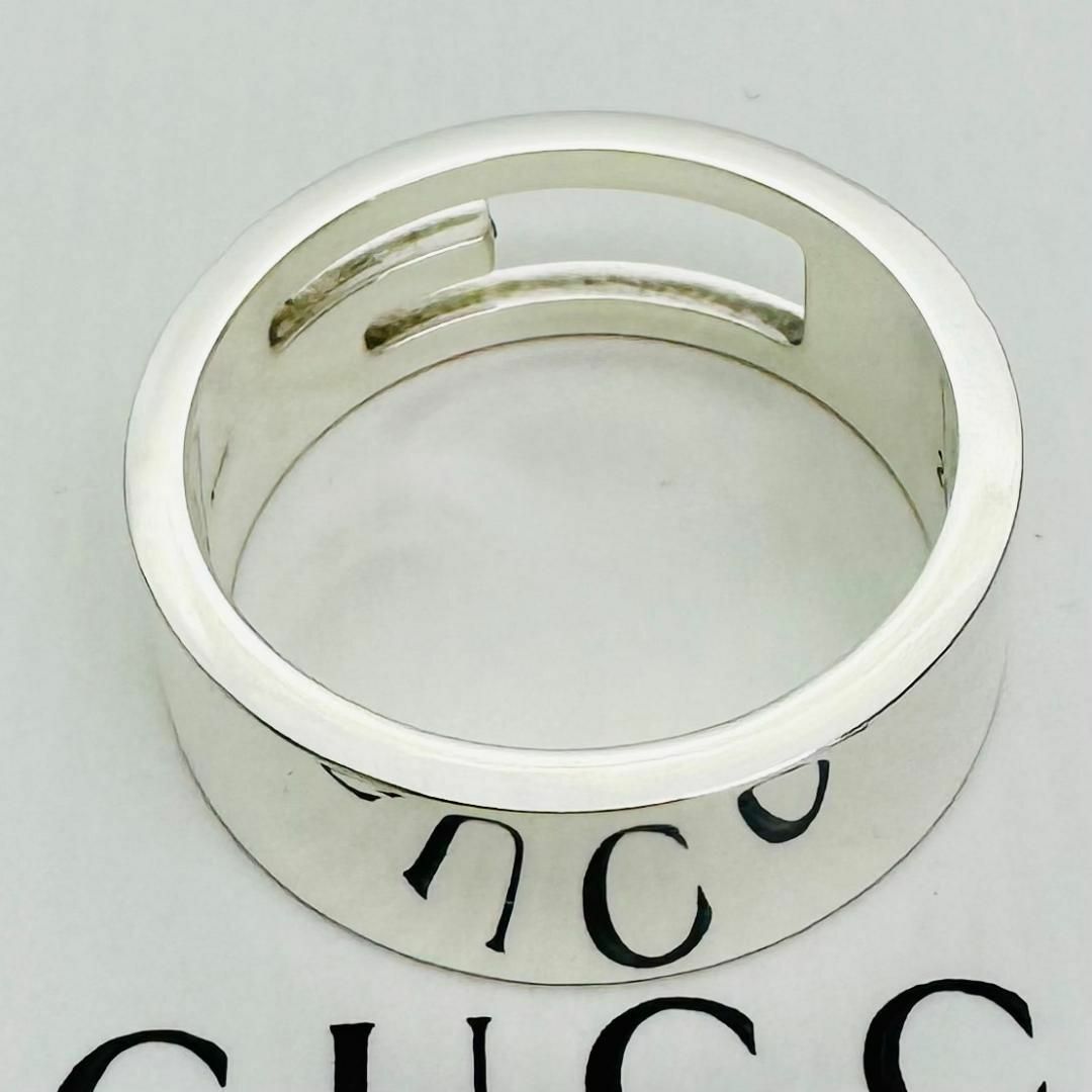 GUCCI - D774 極美品 グッチ G リング 刻印 21 指輪 サイズ 20 GUCCI - D774 極美品 グッチ G リング 刻印 21 指輪 サイズ 20