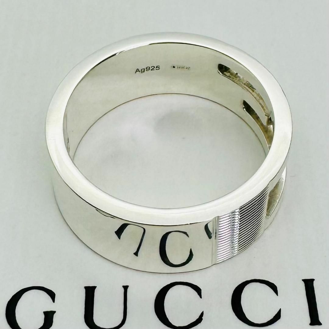 GUCCI - D774 極美品 グッチ G リング 刻印 21 指輪 サイズ 20 GUCCI - D774 極美品 グッチ G リング 刻印 21 指輪 サイズ 20