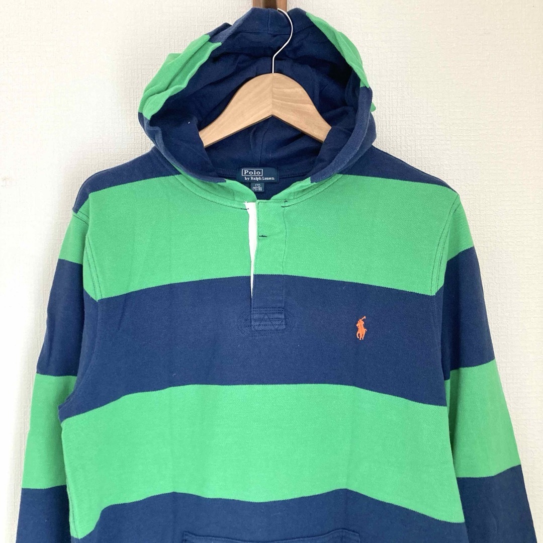 POLO RALPH LAUREN - ラルフローレン ラガーシャツ フード付き POLO RALPH LAUREN - ラルフローレン ラガーシャツ フード付き