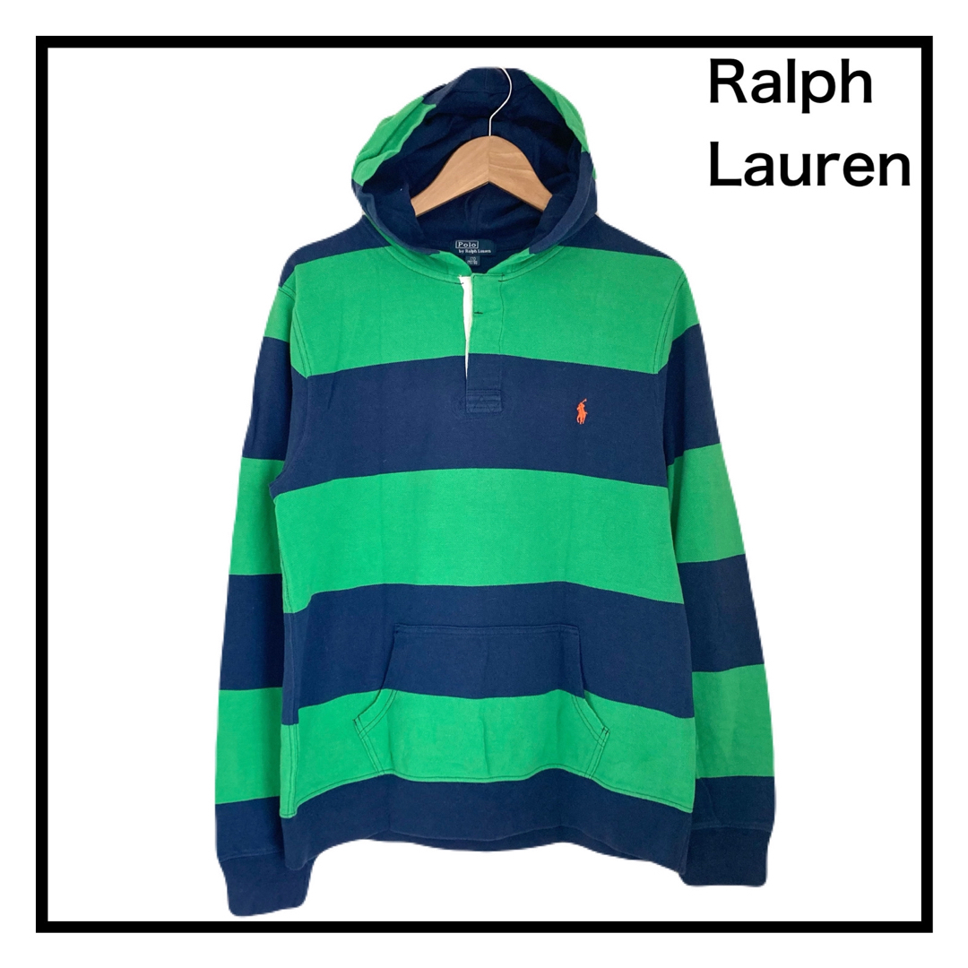 POLO RALPH LAUREN - ラルフローレン ラガーシャツ フード付き POLO RALPH LAUREN - ラルフローレン ラガーシャツ フード付き