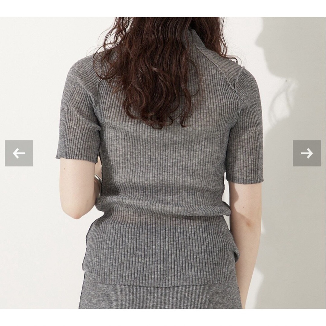 Plage - Plage☆ SHEER RIB POLO ニットの通販 by kuroko's shop Plage - Plage☆ SHEER RIB POLO ニットの通販 by kuroko's shop