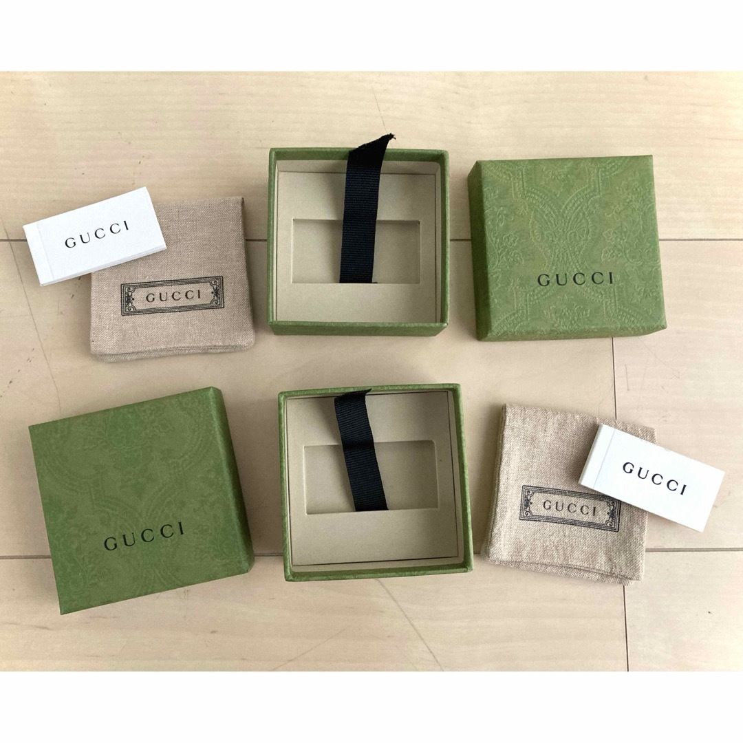 GUCCI - グッチ 純正 ジュエリーBOX アクセサリー入れ/保存袋 GUCCI - グッチ 純正 ジュエリーBOX アクセサリー入れ/保存袋