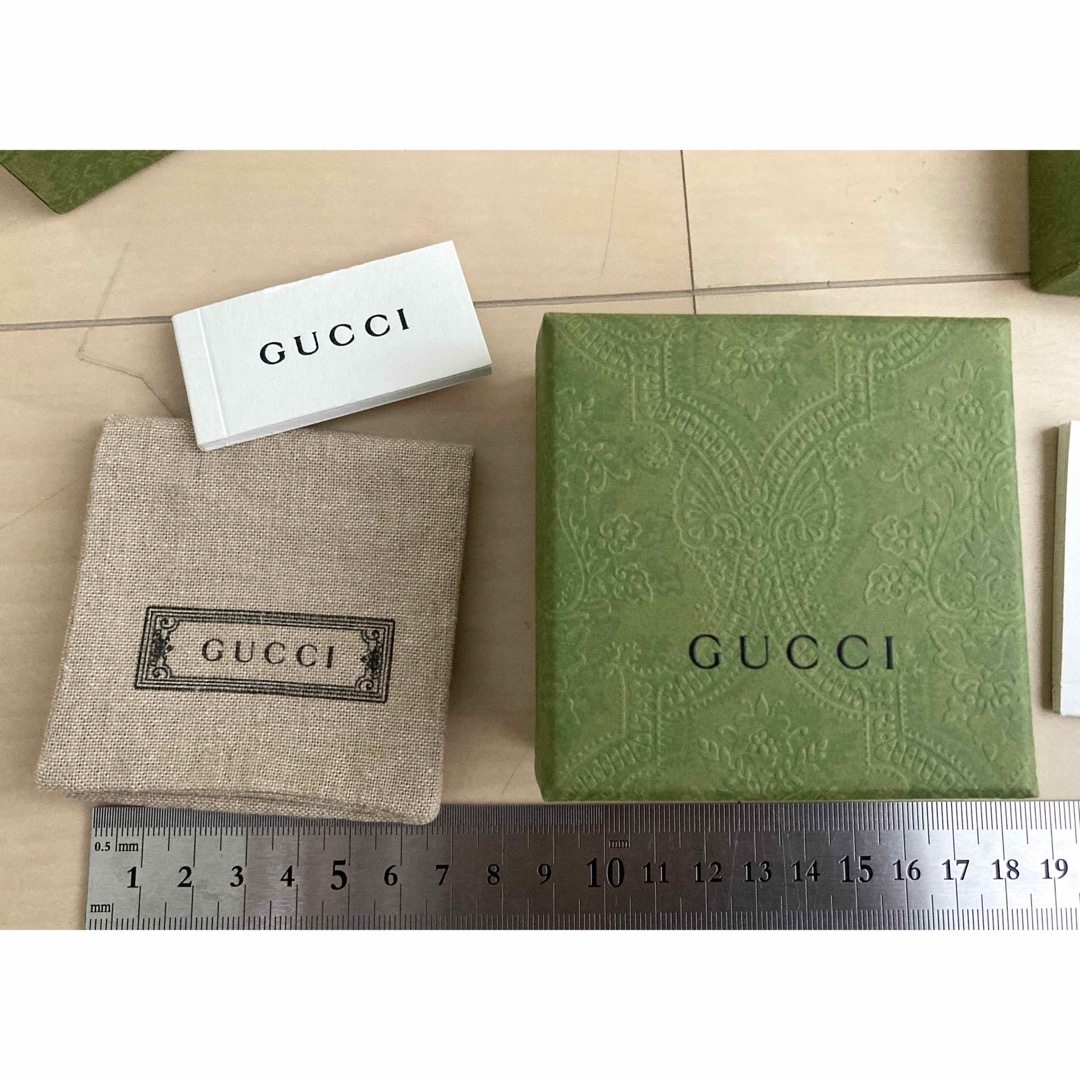 GUCCI - グッチ 純正 ジュエリーBOX アクセサリー入れ/保存袋 GUCCI - グッチ 純正 ジュエリーBOX アクセサリー入れ/保存袋