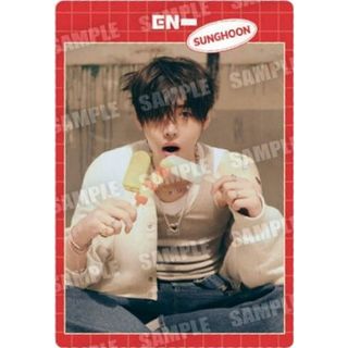【N_12 SUNGHOON (ノーマル) 】ENHYPEN ツインウエハース(その他)