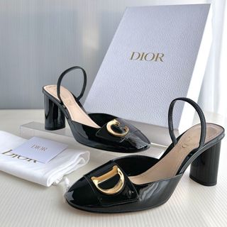 Christian Dior - DIOR ディオール CD ストラップ パンプス Christian Dior - DIOR ディオール CD ストラップ パンプス