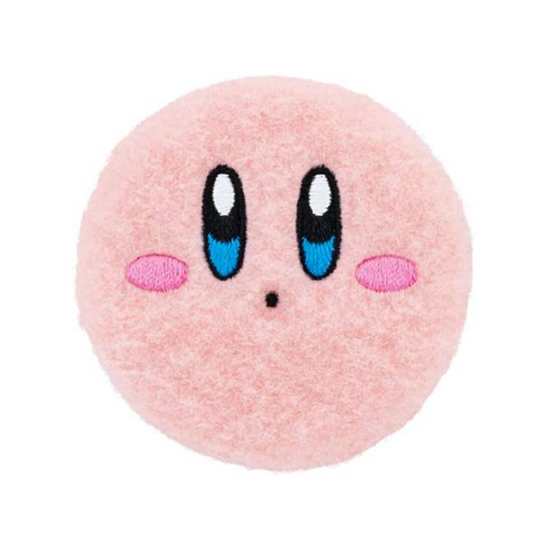 【カービィ(おすまし)】星のカービィ ふわもこ缶バッジ エンタメ/ホビーのアニメグッズ(その他)の商品写真