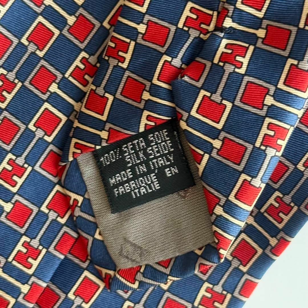 FENDI - 【美品✨️】FENDI フェンディ シルク100% ネクタイ FENDI - 【美品✨️】FENDI フェンディ シルク100% ネクタイ
