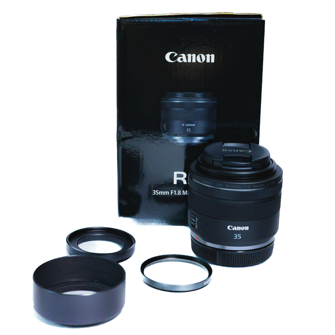 Canon - 【GW即納可】Canon 交換レンズ RF35F1.8 マクロ IS STM Canon - 【GW即納可】Canon 交換レンズ RF35F1.8 マクロ IS STM