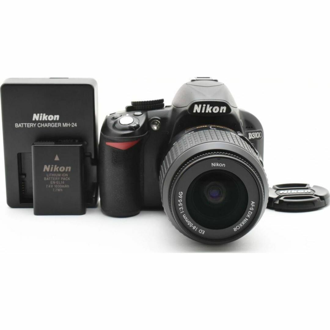 Nikon - D24/6486-8 /ニコン D3100 ボディ 18-55mm レンズキット Nikon - D24/6486-8 /ニコン D3100 ボディ 18-55mm レンズキット