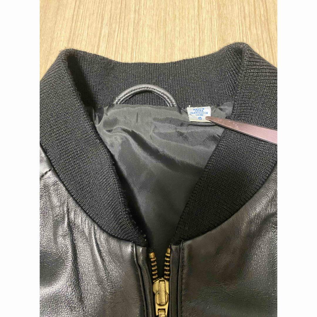 adidas - 希少 美品 アディダス レザージャケット ブラック XLの adidas - 希少 美品 アディダス レザージャケット ブラック XLの