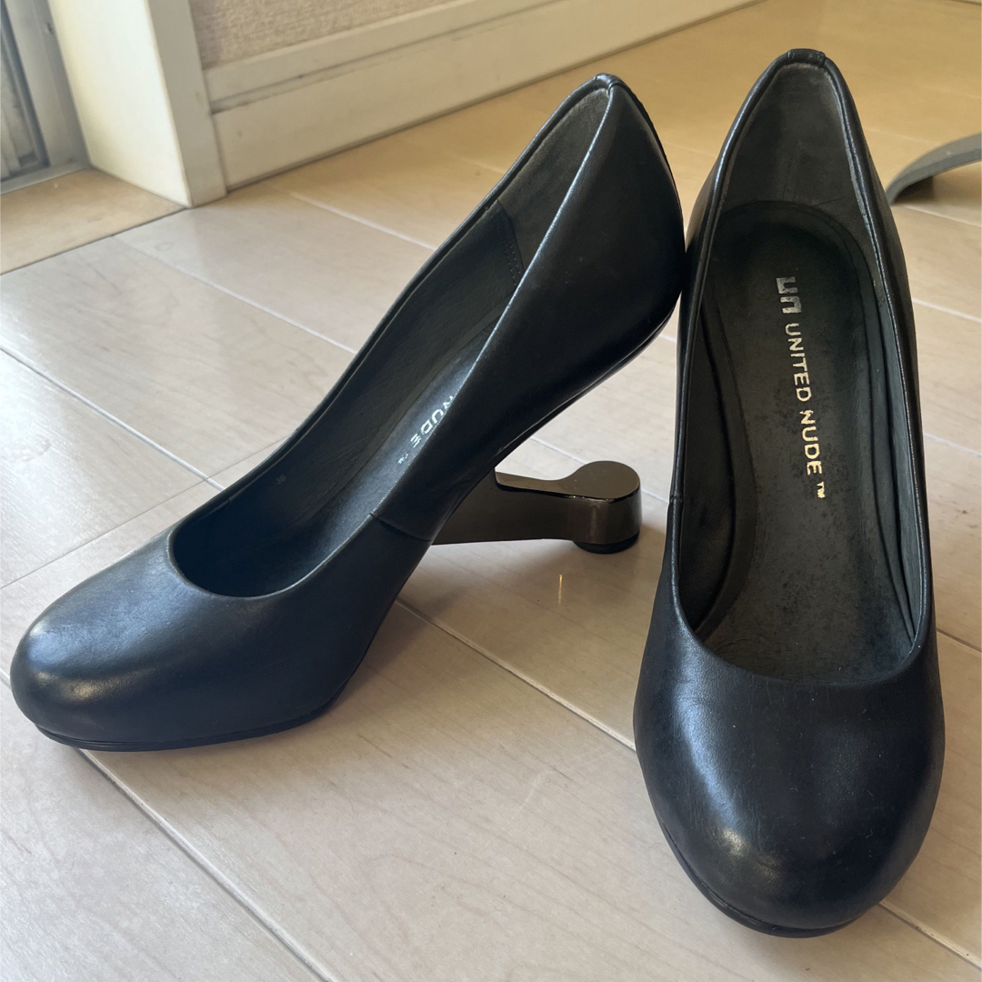 UNITED NUDE - ユナイテッドヌード パンプス 黒の通販 by UNITED NUDE - ユナイテッドヌード パンプス 黒の通販 by