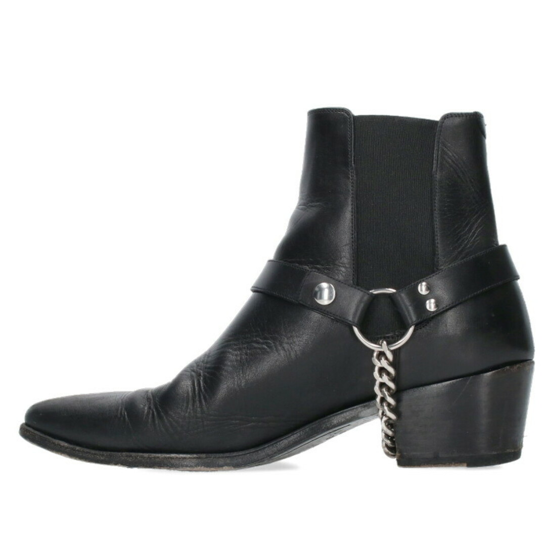 CELINE - セリーヌ カマルグ チェーンストラップヒールブーツ CELINE - セリーヌ カマルグ チェーンストラップヒールブーツ