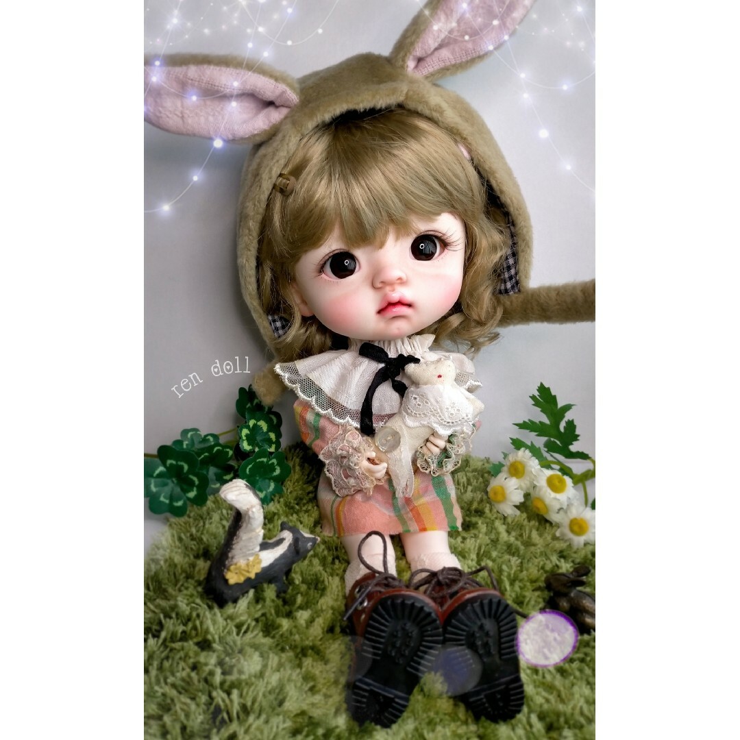 カスタムドール dayuanbao風✰本体 bjd qbaby 球体関節人形の カスタムドール dayuanbao風✰本体 bjd qbaby 球体関節人形の